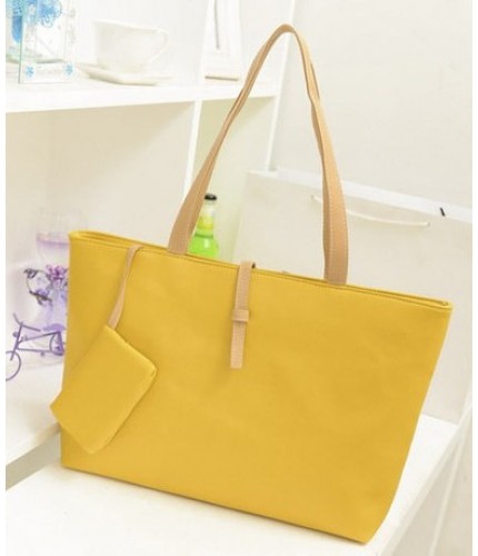 Yellow Refresh K Style Tote Bag