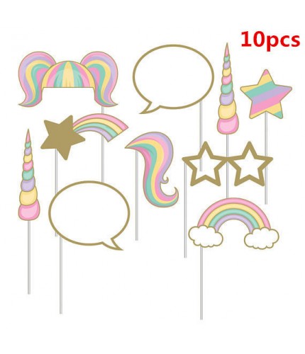 Model 2 10 Piece Unicorn Party Supplies Clearance