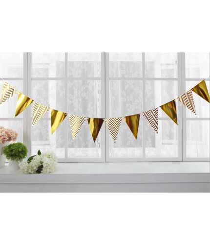 Golden Triangle Flag Bunting