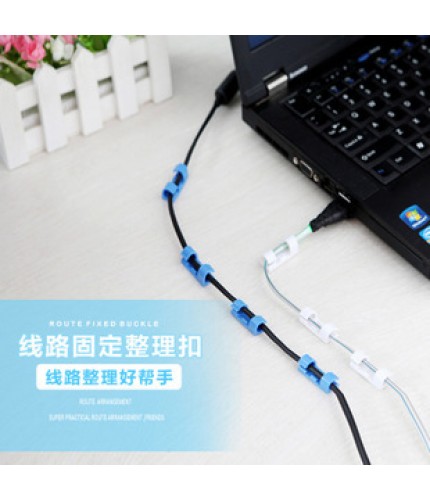Transparent Wire Cable Fixing Tidy