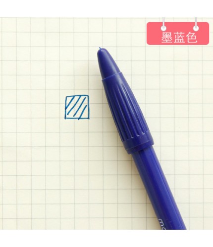 Ink Blue Pen Head 0.5mm Watercolour Felt Tip Fiber Pen