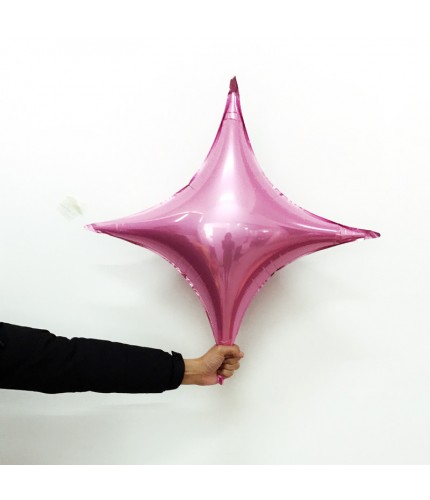24 Inch Square Star Powder Foil Balloon