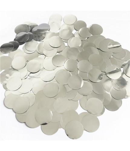Aluminum Foil Silver A Pack Of 10 Grams 10 Gram 2.5cm Confetti