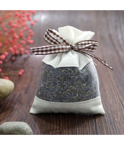 Brown Bow Lavender Sachet