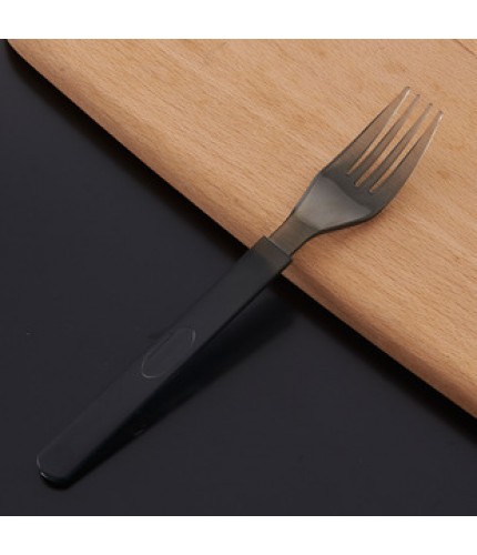 Translucent Black Fork Quality Disposable