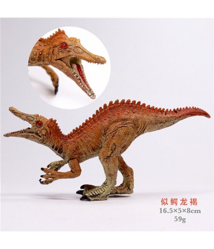 Crocodile Dragon Brown Dinosaur Model Toy Clearance