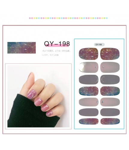 Type Qy 198 Nail Stickers