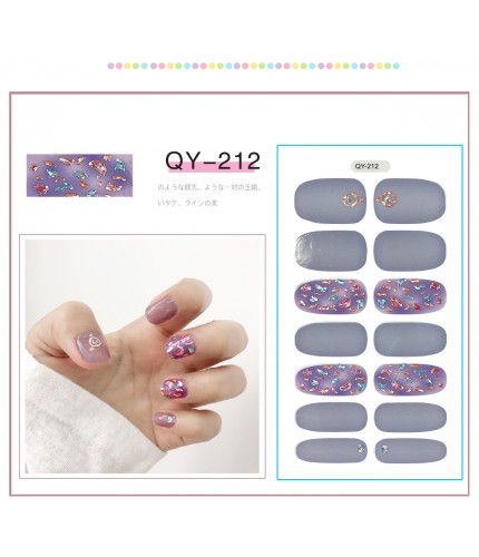 Type Qy 212 Nail Stickers