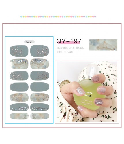 Type Qy 197 Nail Stickers