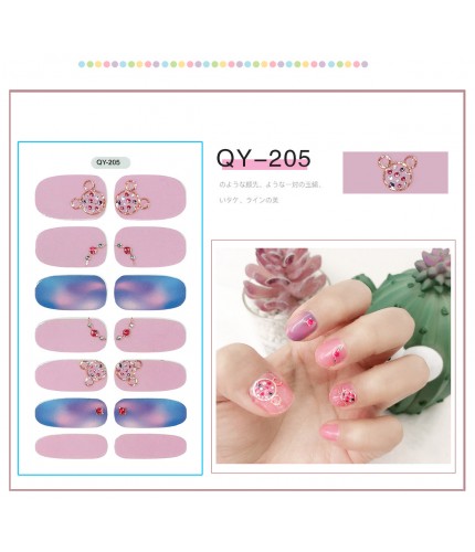 Type Qy 205 Nail Stickers