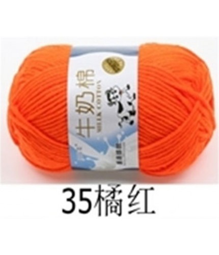 35 Orange Milk Cotton Yarn