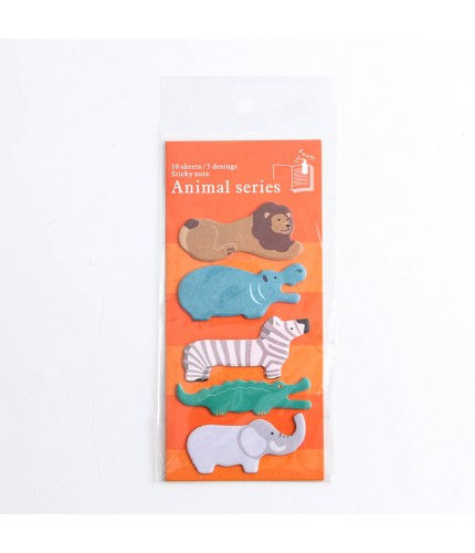Hippo Cute Memo Notes Stationery Supplies