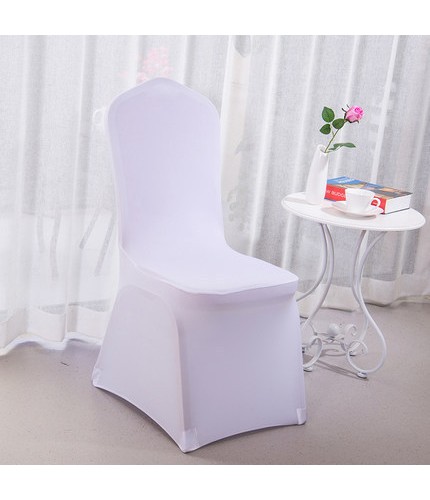 Pure White Thickening 40x90x39 Wedding Hotel Chair Cover