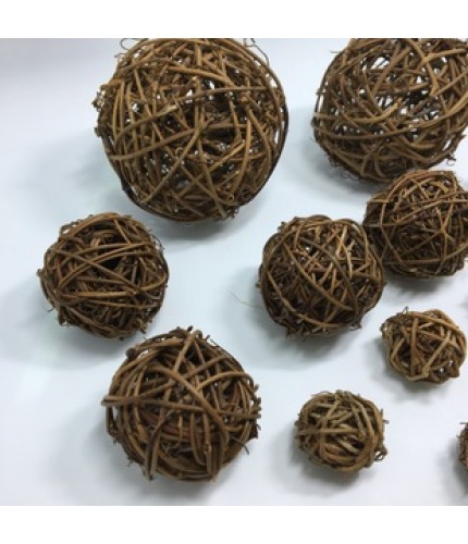 8cm Takraw Rattan Ball Craft Supplies