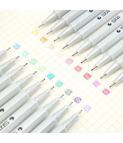 Silver 80 Sta Waterbased Fibre Pen