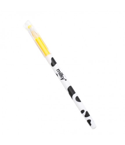 Yellow Pen 0.38mm Cow Style Stationery Pen