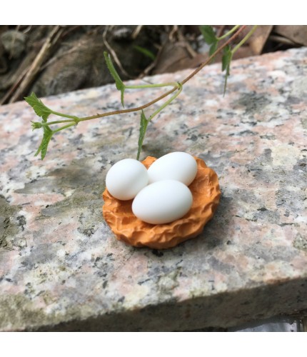 Egg 2cm Micro Landscape Diorama Diy Crafts