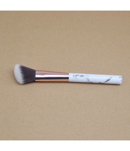 Marble Oblique Head Brush 15cm Blush Makeup Brush