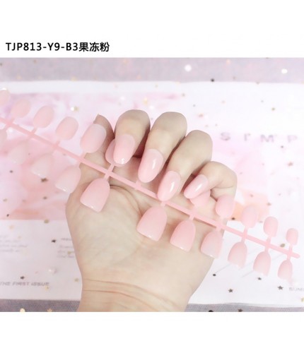 Tjp813-Y9-B3 Jelly Vermicelli Fake Nails Clearance