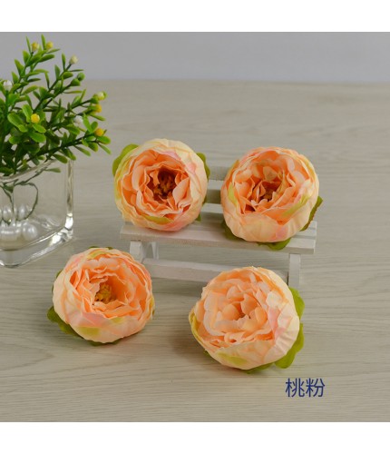 Peach Powderabout 5.5Cm In Diameter Artificial Peony Head Clearance