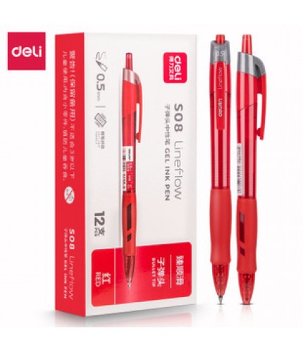 Red 0.5mm Gel Pen