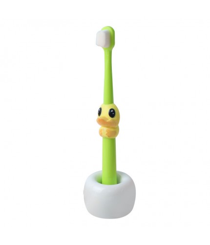 Green Childrens Cartoon Toothbrush