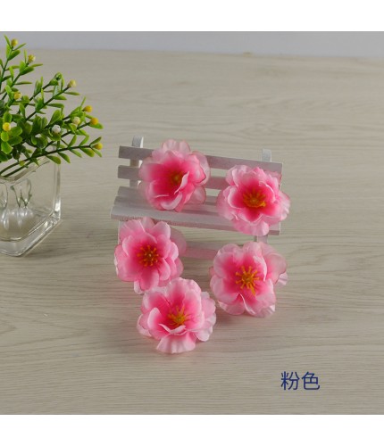 Pinkabout 5Cm In Diameter Artificial Peach Blossom Head Clearance