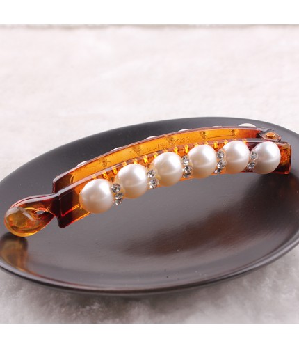Large Pearl Hair Claw
