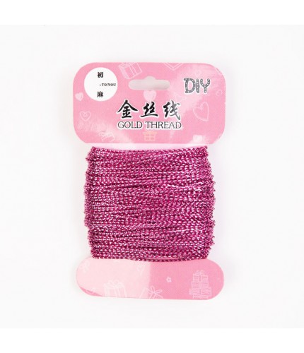 O3-7 10 Pink Model 20M-Card Packaging Decor Thread