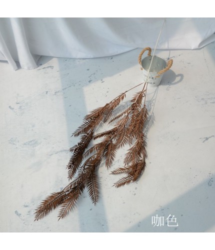 Fishing Iron Leaves Artificial Flower Clearance