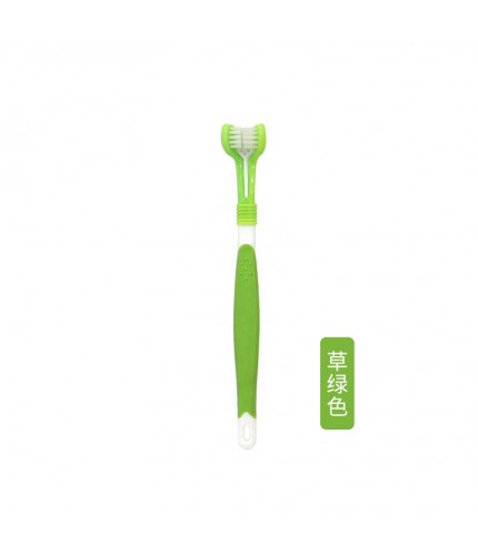 Grass Green175X24X15mm Pet Toothbrush