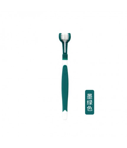 Darkgreen 175X24X15mm Pet Toothbrush Clearance