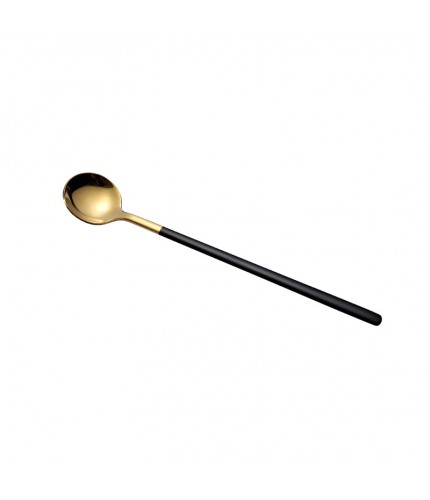 Black Gold-Round Spoon Stainless Steel Spoon