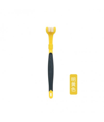 Yellow And Black175X24X15mm Pet Toothbrush Clearance