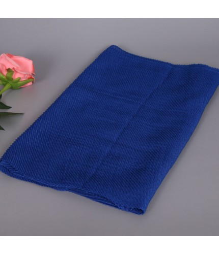 sapphire Crimpled Crinkle Scarf