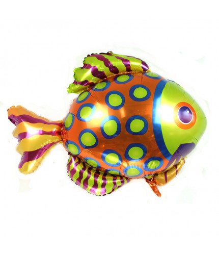 Spotted Fish Foil Balloon