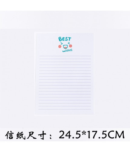 White Best Wishes 1 Letter Greeting Note Paper Clearance