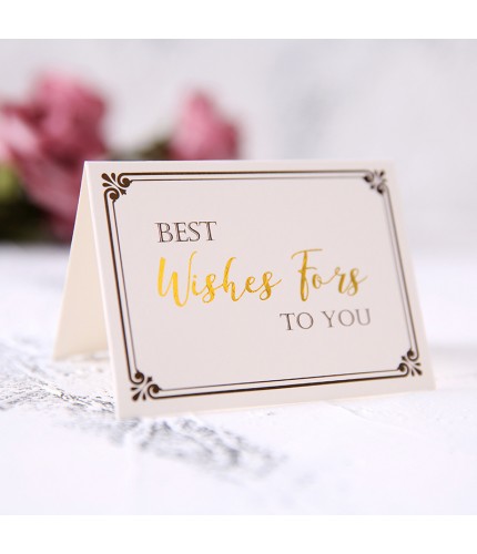 2Best Wish For You Greeting Card