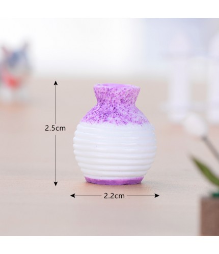 Purple Micro Landscape Miniature Craft Supplies