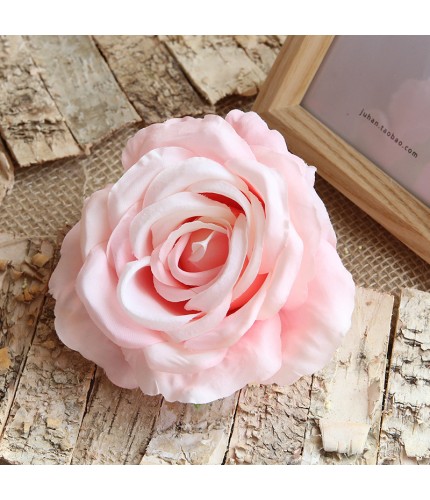 Light Pink Artificial Rose Head