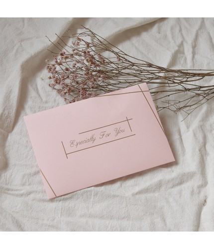 Bronzing Pink Envelope Envelope