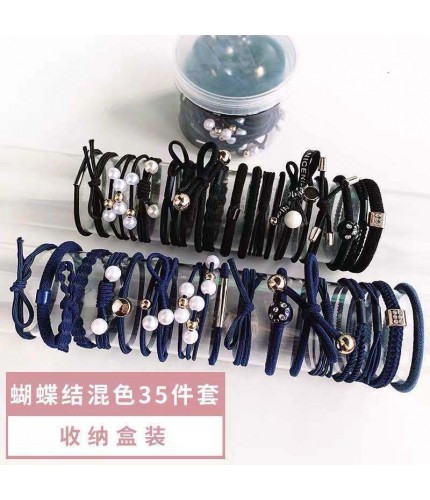 35-Piece Bow Mixed Set 3 Hair Bands Clearance