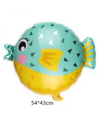 Pufferfish Foil Balloon