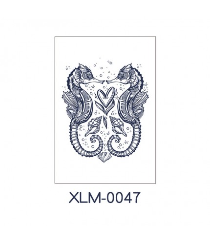 Pattern Xlm - 0047 110X160 Temporary Tattoo Sheet Clearance