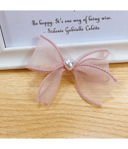 Light Pink Pearl Hair Clip Clearance