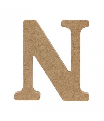 Log15 Thick N Wooden Alphabet Craft Letter