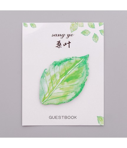 Cover Mulberry Leaf Creative Memo Pad