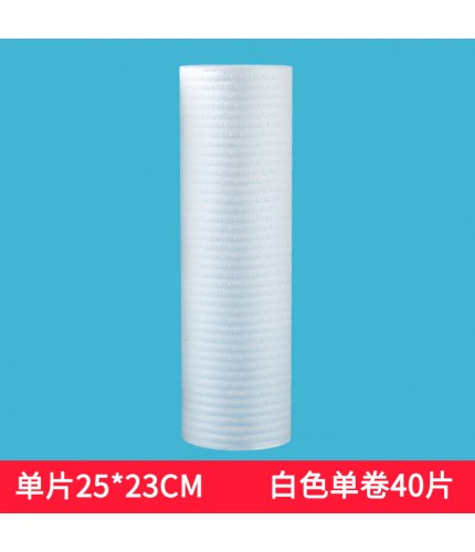 25X20 White 40 Pieces Disposable Rags