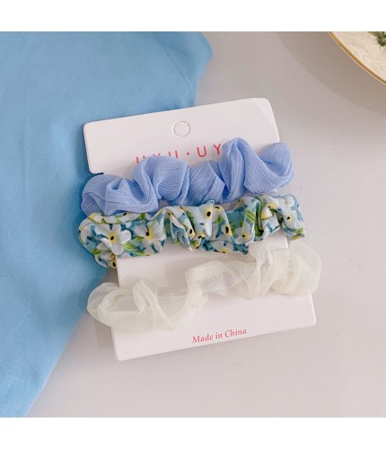 4# Blue Floral Hair Accessories Clearance