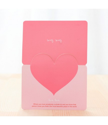 Pink Greeting Card